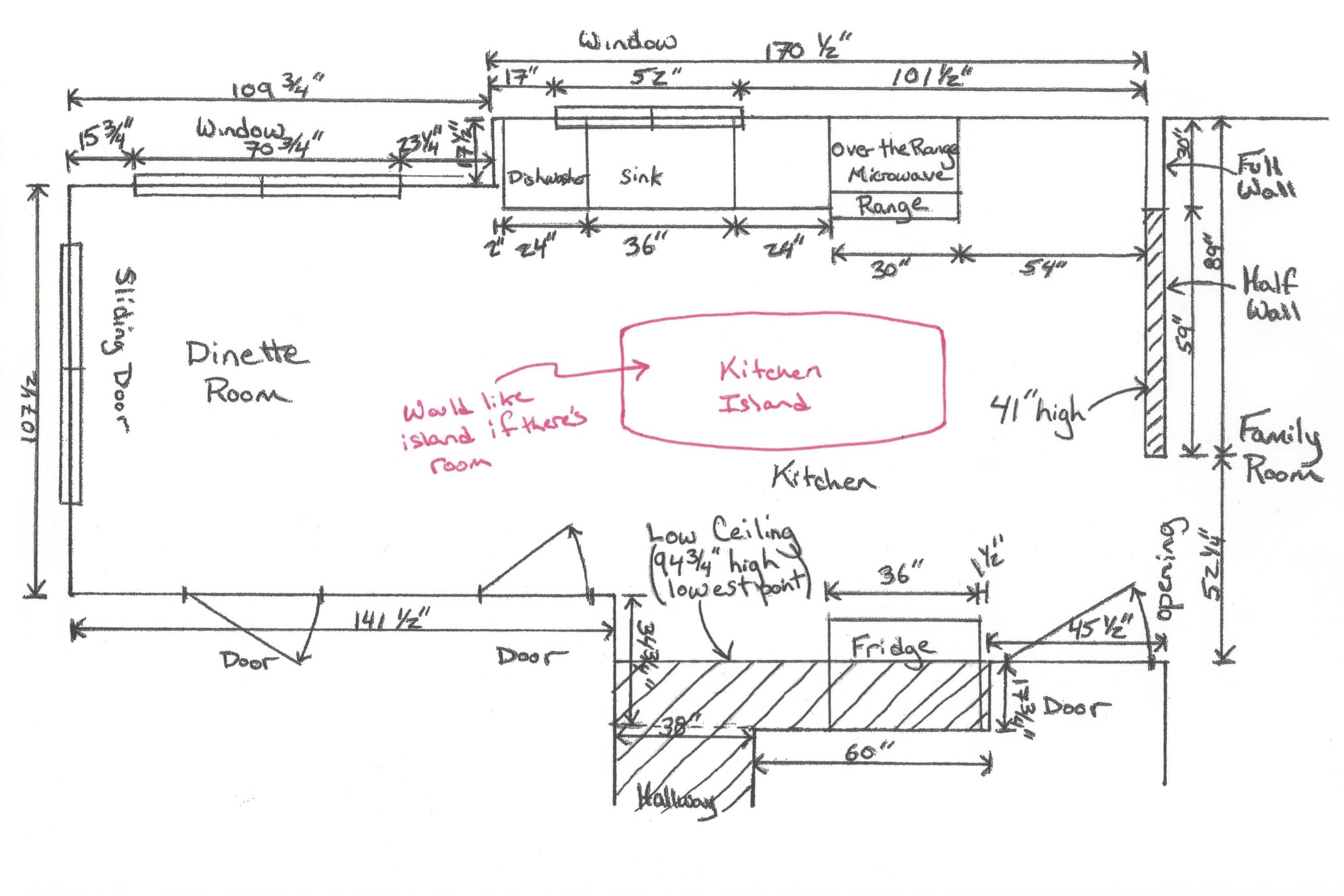 East Coast Preassembled Kitchen Cabinets sketch