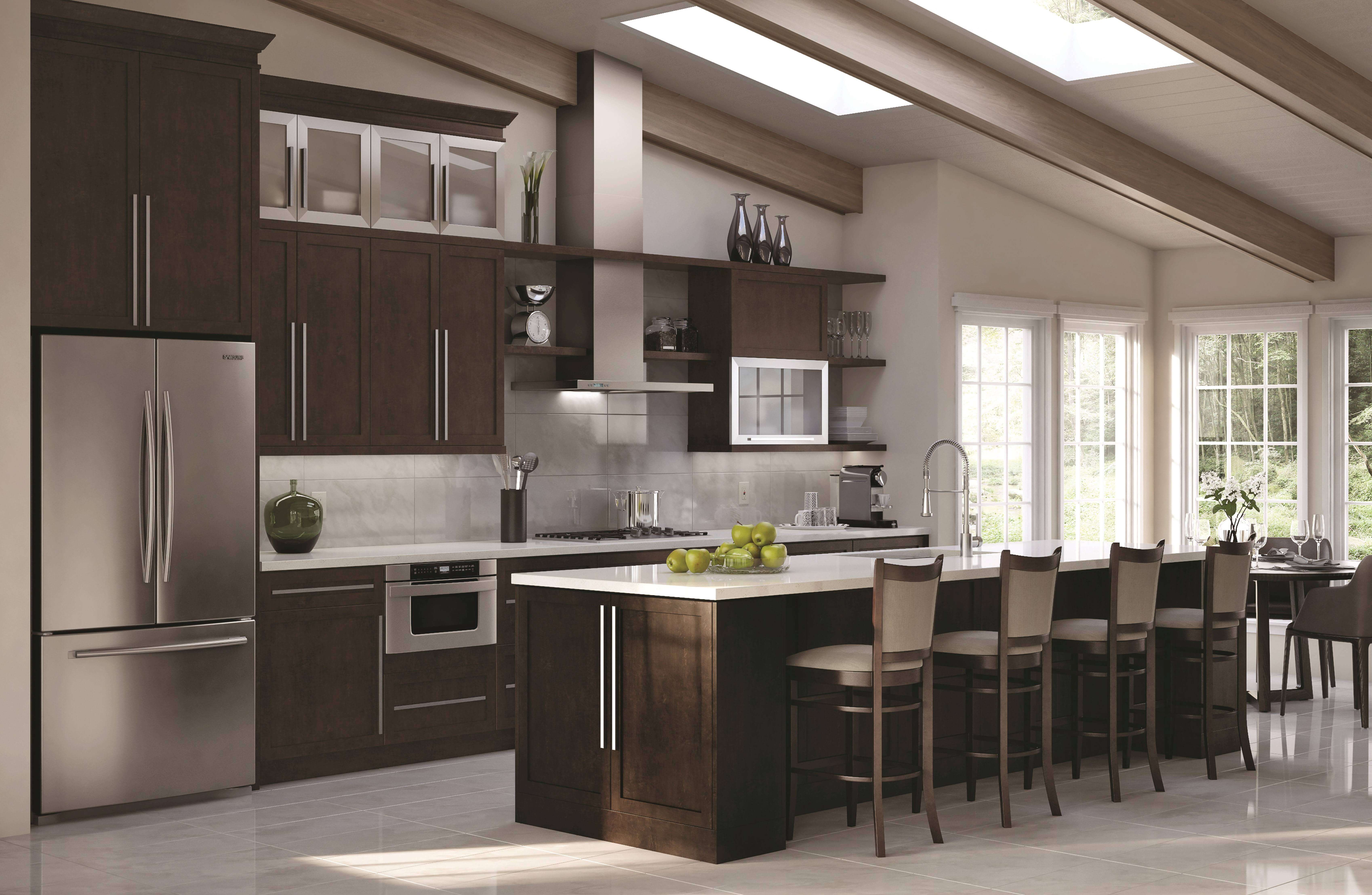 Pennsylvania Online Kitchen Cabinets come in a variety of colors