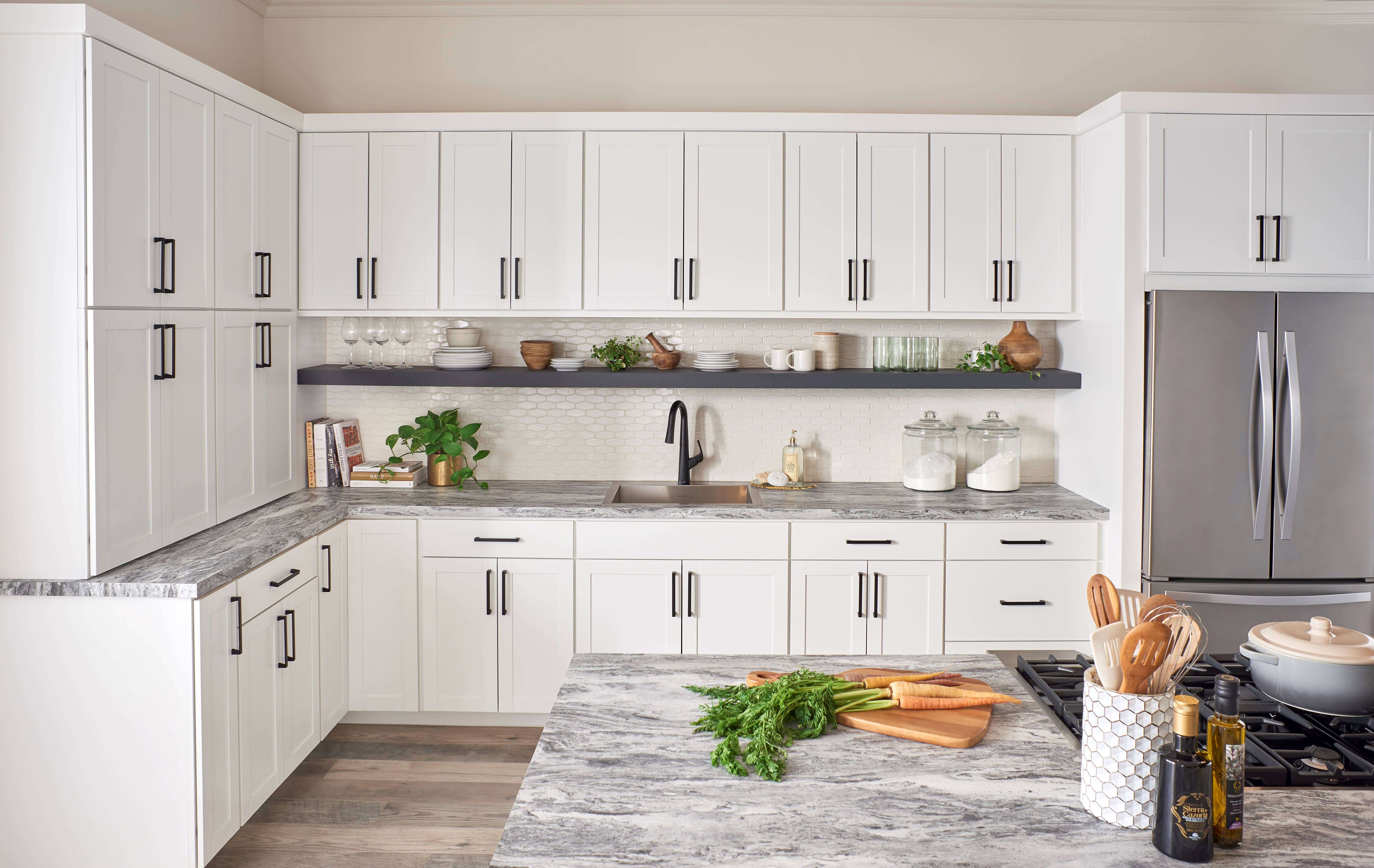 All Wood Cabinets Assembled Kitchen