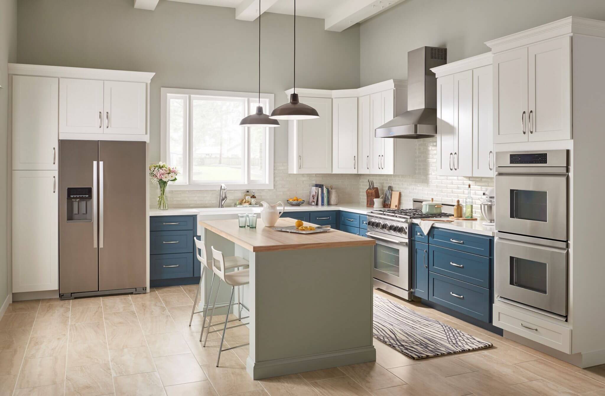 Dartmouth 5Piece White Paint Assembled Kitchen Quick