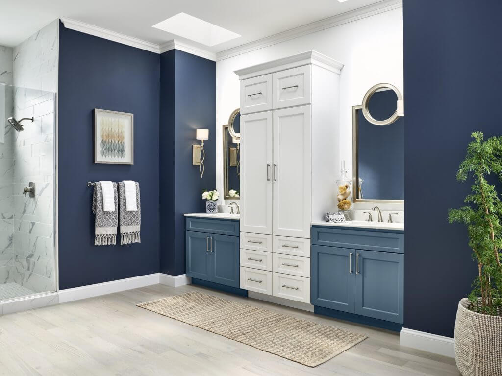 York White Paint Assembled Kitchen Quick Ship Kitchens